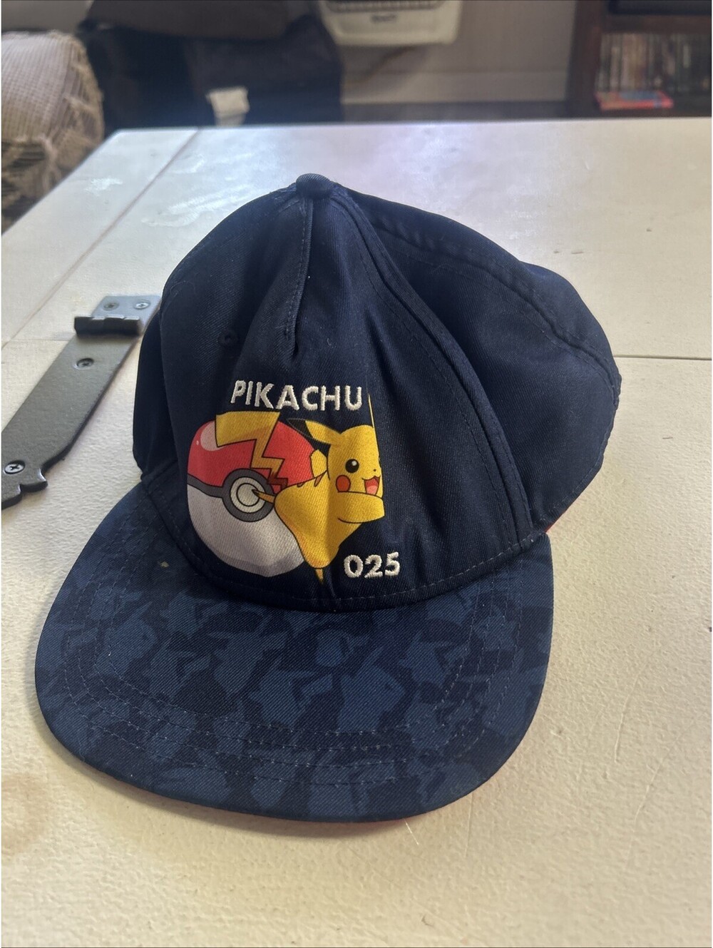 Official Pokémon Pikachu 025 Baseball Hat Cap (Adjustable Snapback) Nintendo